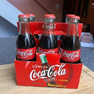 Coca-Cola - 6 pack - Inaugural Game Leafs VS Canadiens - Feb ‘99